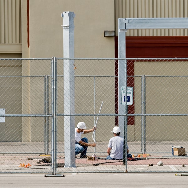 how long can i lease the temporary fence for my building site or event in Morrice
